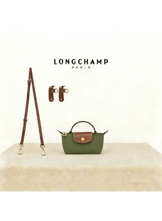 Longchamp Le Pliage mini Shoulder Straps women's Classic Fashion Versatile Mini Makeup Bag, Handbag, Shoulder Bag,shoulder strap - Image 1